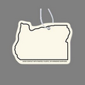 Paper Air Freshener - Oregon (Outline)